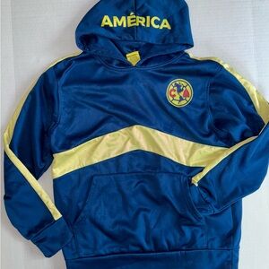 Club América Blue and Yellow Hoodie